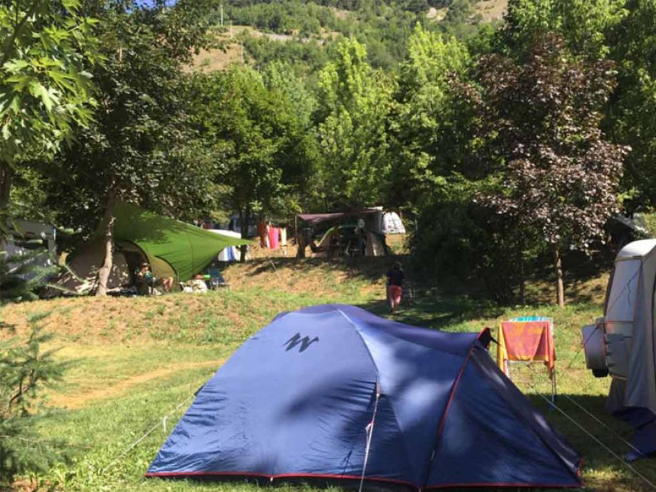 Camping Grand Combin - tende