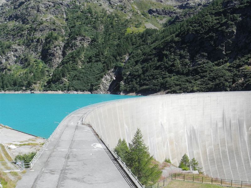 Percorsi Valpelline-tappa 3-Diga Place Moulin