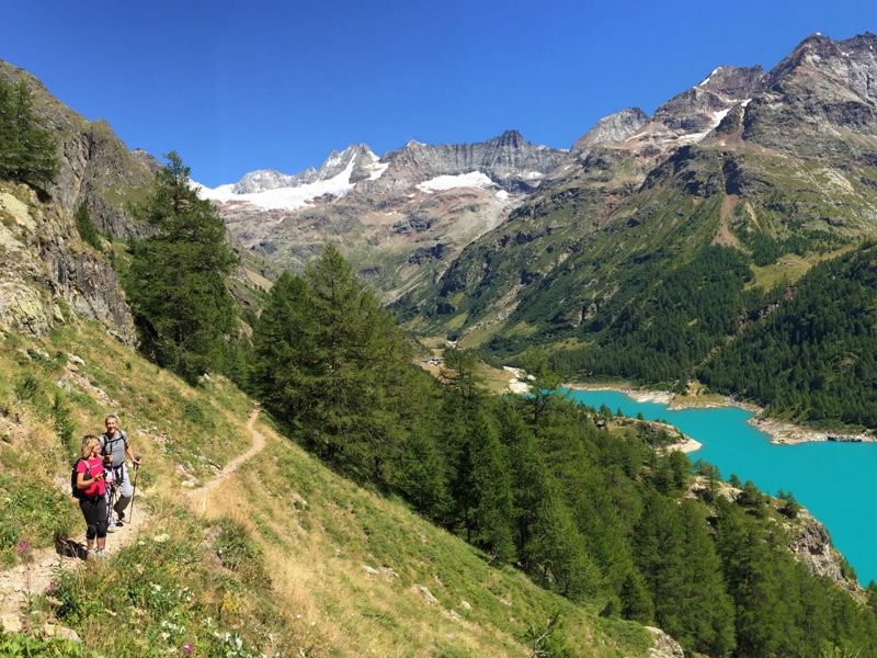 Percorsi Valpelline-tappa 5-Lago e Grandes Murailles